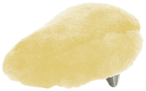 Satteldecke Lammfell Gr.L beige