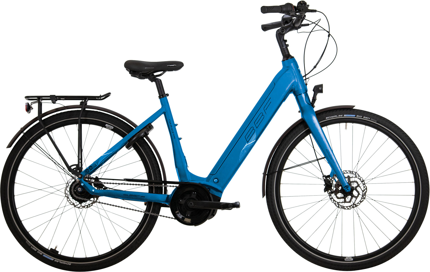 E-Bike D 28 BF8/Chur ALP500/AlW/Di/N8-Di/45hellblau-matt