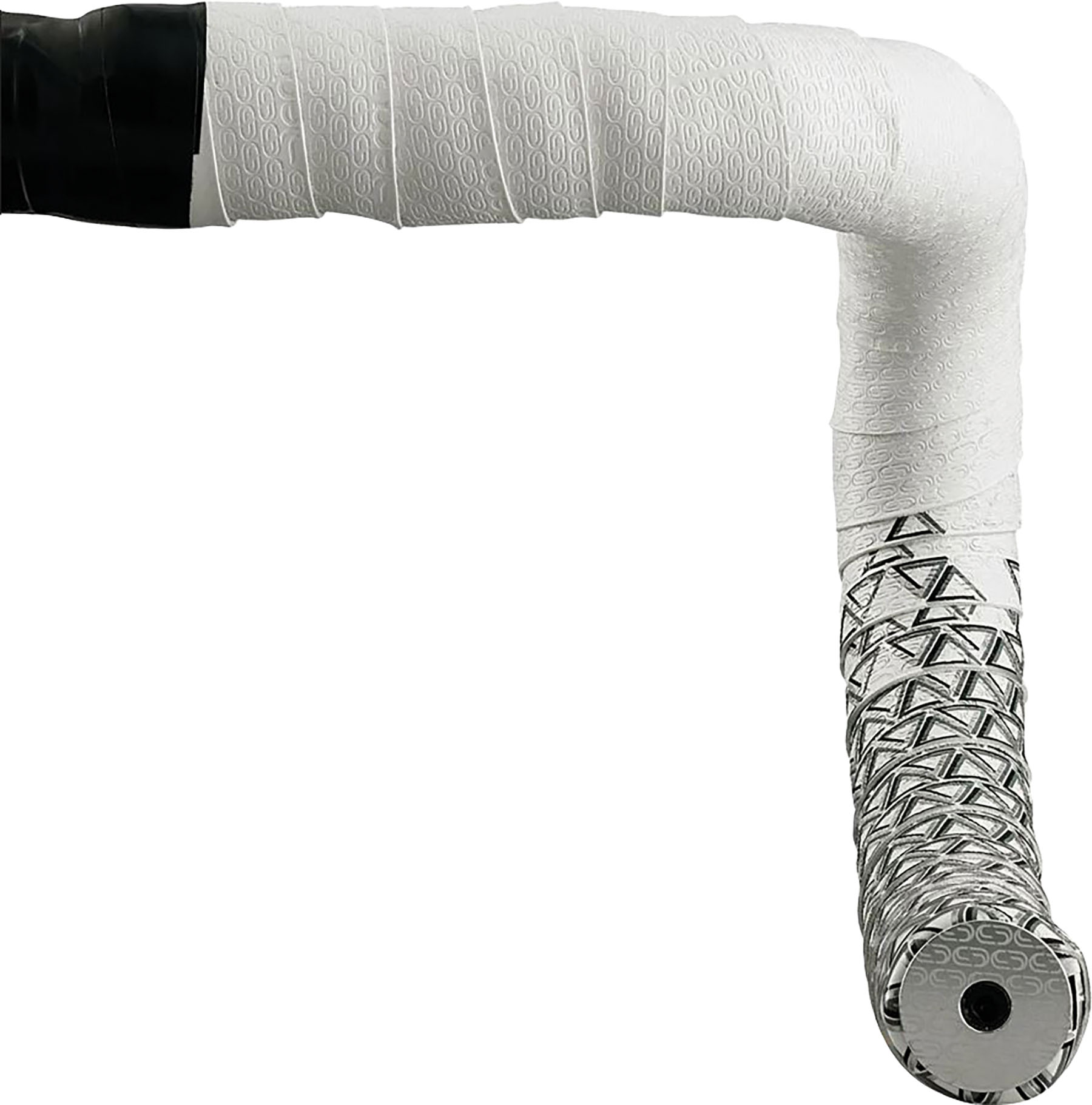 Lenkerband Deda RR Loop weiß-schwarz inkl.Alu-Endkappe