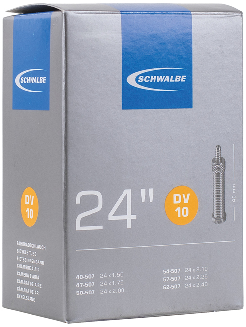 Schlauch 24x1.75-2.50 S DV10 40mm