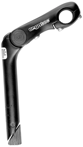 Vorbau 1 1/8" vst.KobraVario Alu 110/180 sw
