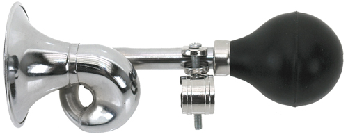 Hupe Ball-Posthorn silber