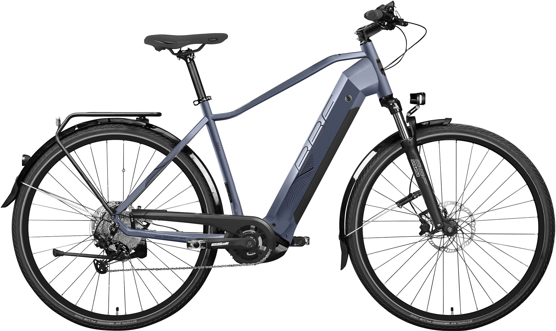 E-Bike H 28 BF8/Basel4.0/Al/FGDi/De-12G/54silber/blau-matt