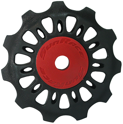 Schaltrolle SunRace Kunststoff 11Zä. 9-10f. sw