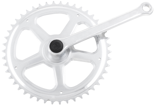 Kurbelgarnitur 1f 170-46Z Stahl chrom