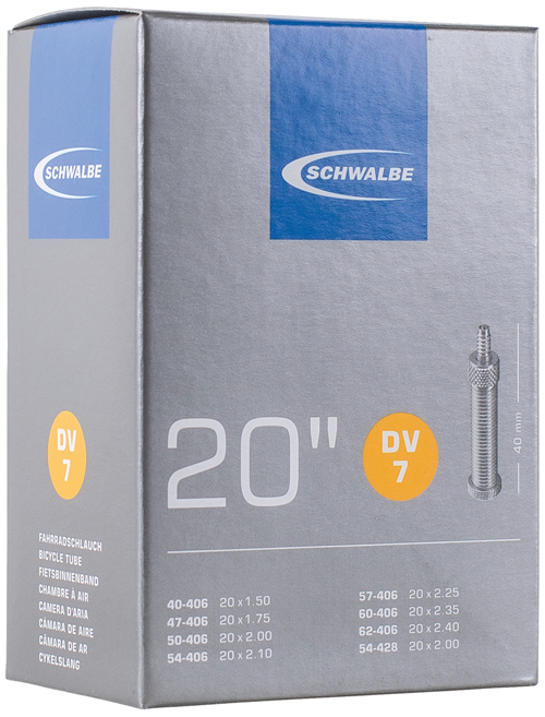 Schlauch 20x1.50-2.50 S DV7 40mm