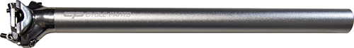Sattelstütze 31.6/400 CP Alu Patent poliert-si, 5mm Offset