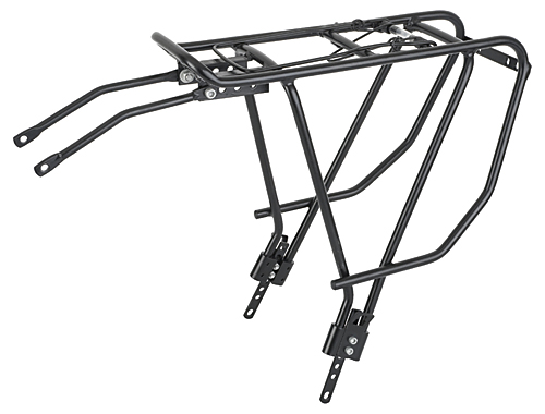 Gepäckträger 24-28" Alu 3Streben sw schmal