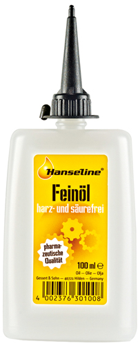 Öl HSL Feinmechaniköl Tropfflasche 100ml SB