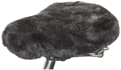 Satteldecke Lammfell Gr.XL sw