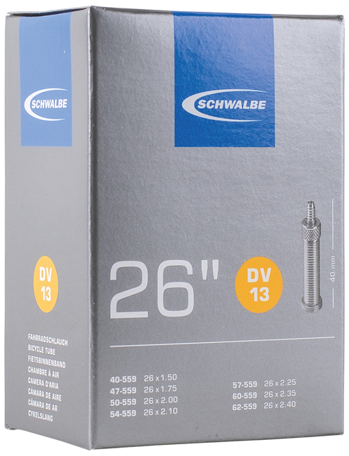 Schlauch 26x1.5-2.5 S DV13 40mm