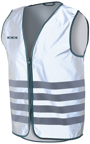 Reflex-Weste WOW Big Fun FR Gr.XL silber