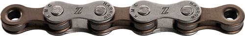 Kette KMC 1/2x3/32 Z7 114Gl.gr/braun EK
