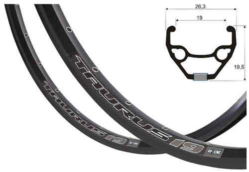 Felge 28x1.75 Taur19 geö sw 36L Di VL8,5