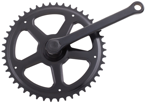 Kurbelgarnitur 1f 170-46Z Stahl sw