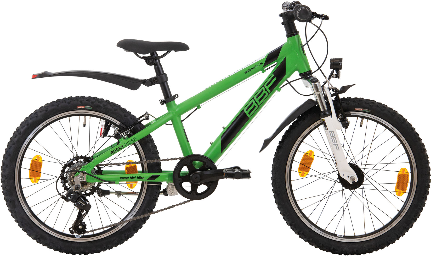 ATB 20 K BF7/Rocky Rider/Dirt/FGND/TY-7G/26grün-matt