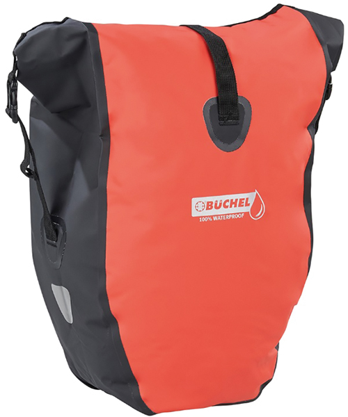 Tasche 1f BÜ H2O 25L Haken rot
