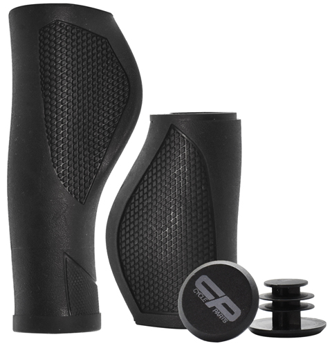 Griff CP Ergo 119/77mm sw, Handballenunterstützung