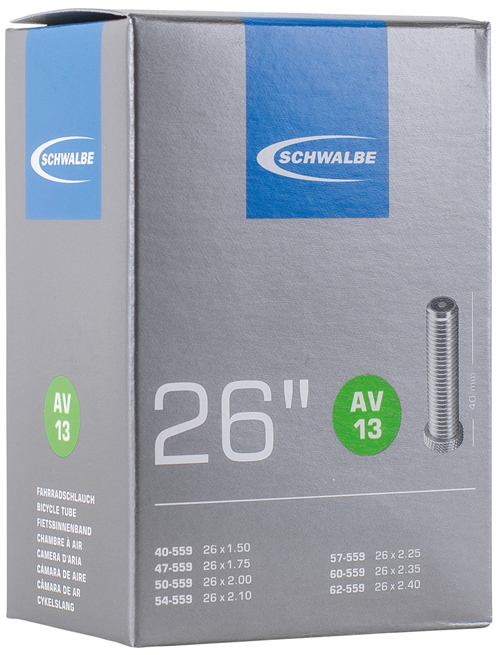 Schlauch 26x1.5-2.5 S AV13 40mm
