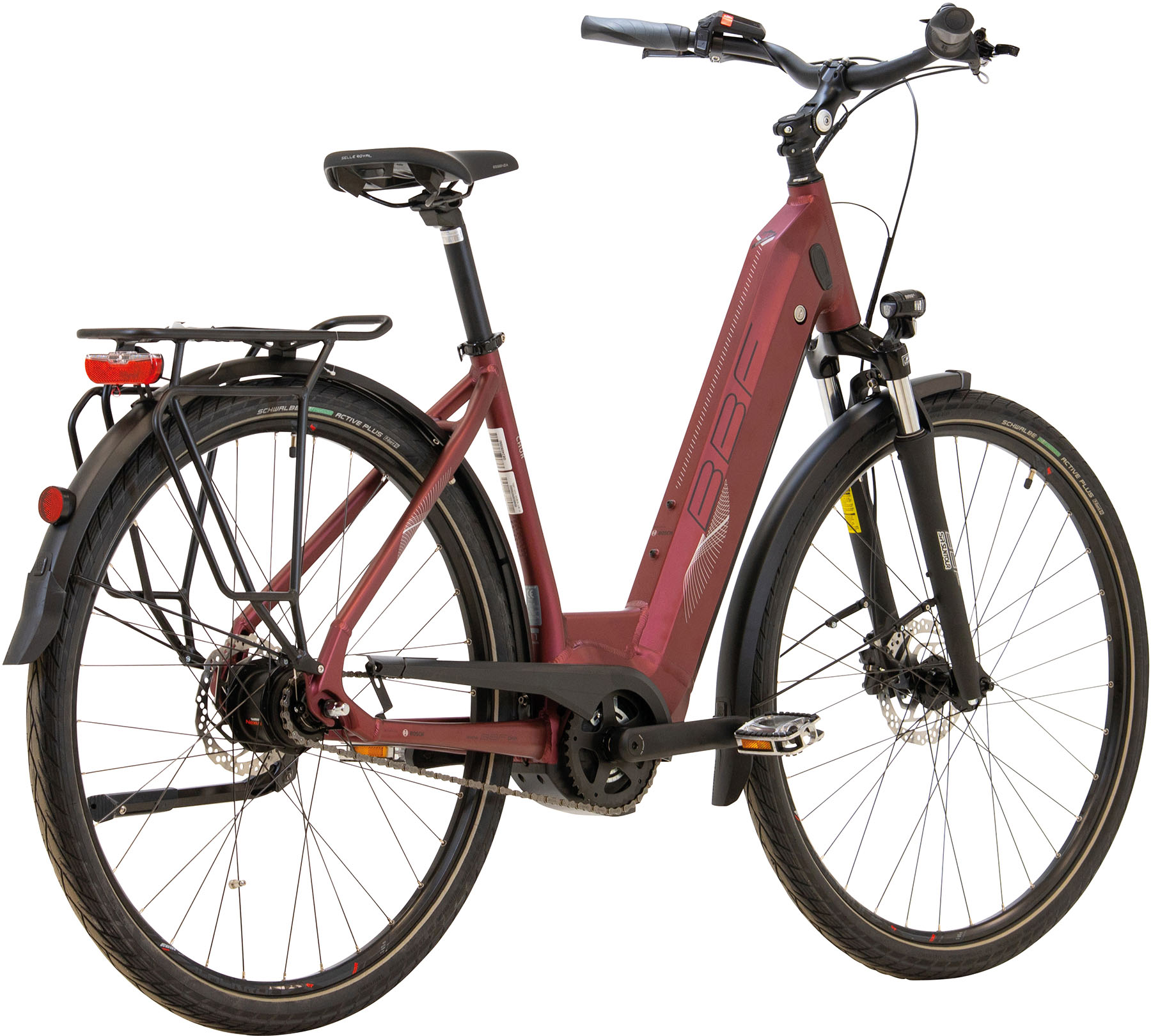 E-Bike D 28 BF7/Chur ALP625 Comfort/AlW/FGDi/N8LL-Di/57bordeaux