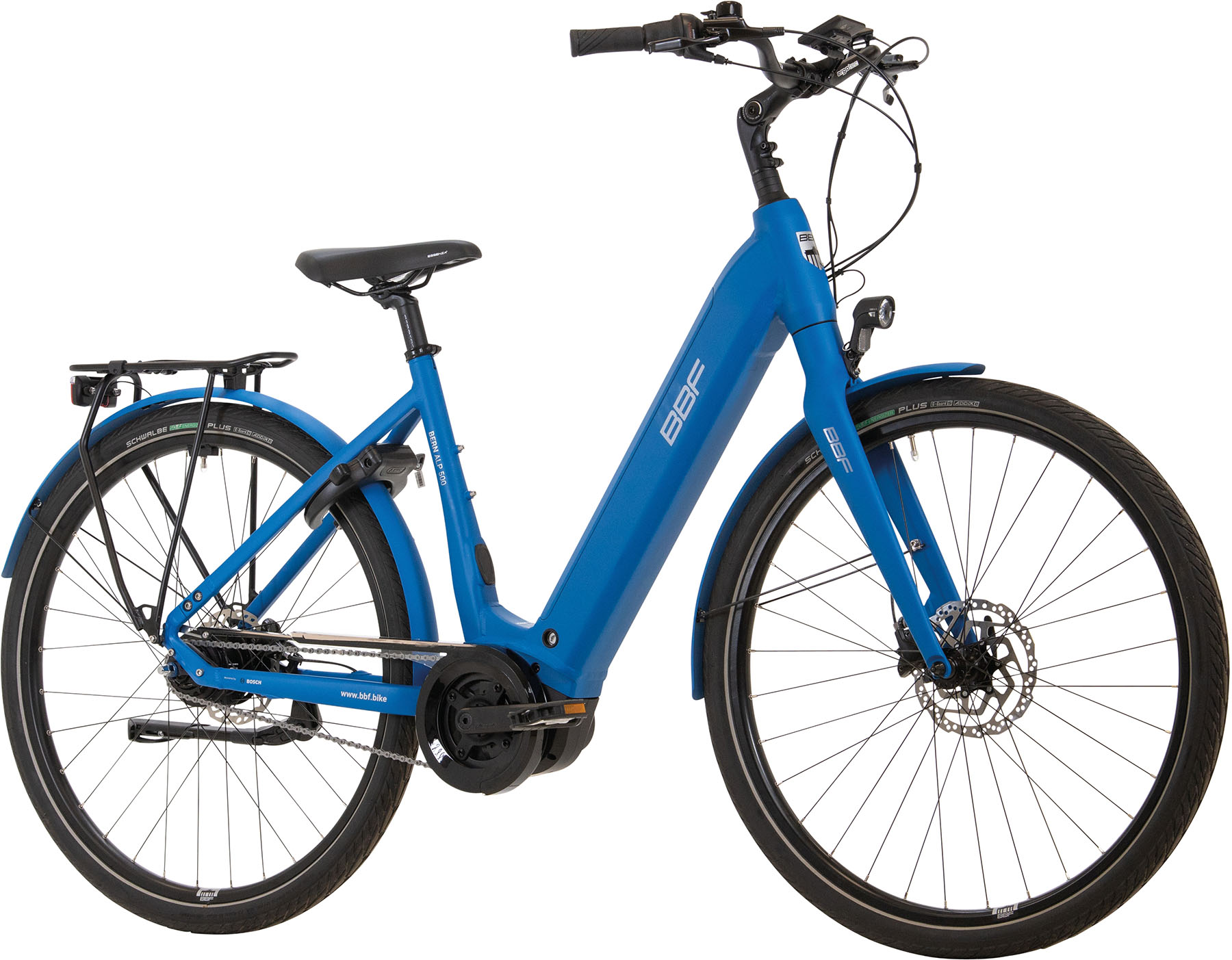 E-Bike D 28 BF8/Bern ALP500/AlW/Di/N8-Di/50blau-matt