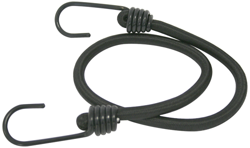 Spanngurt 1fach 1cm x 80cm 2Haken sw
