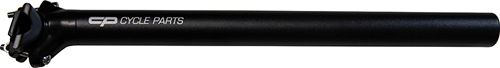 Sattelstütze 27.2/400 CP Alu Patent matt-sw, 5mm Offset