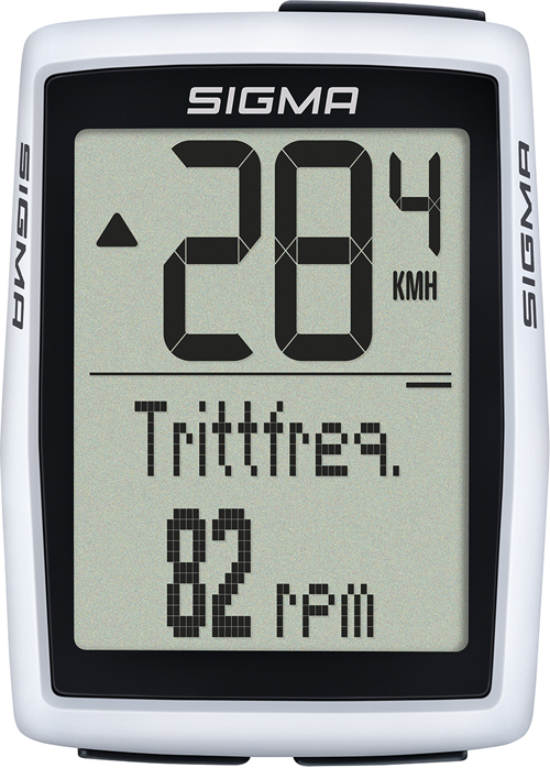 Fahrradcomputer Sig.BC 12.0 WL STS weiß 11Fkt.kabellos