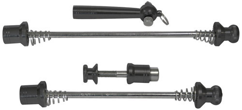Schnellspannset VR+HR+SaSt sw