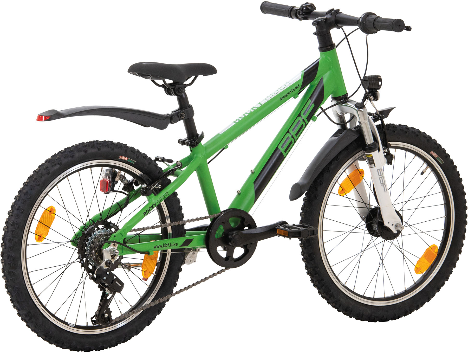 ATB 20 K BF7/Rocky Rider/Dirt/FGND/TY-7G/26grün-matt