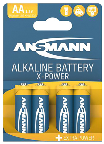 Batterie LR06 Alkali 1.5V Mignon AA