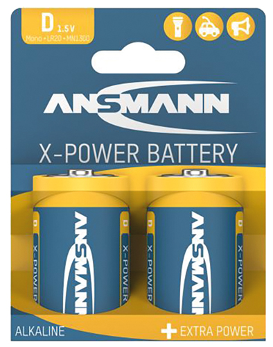 Batterie LR20 Alkali 1.5V MonoD X-Power