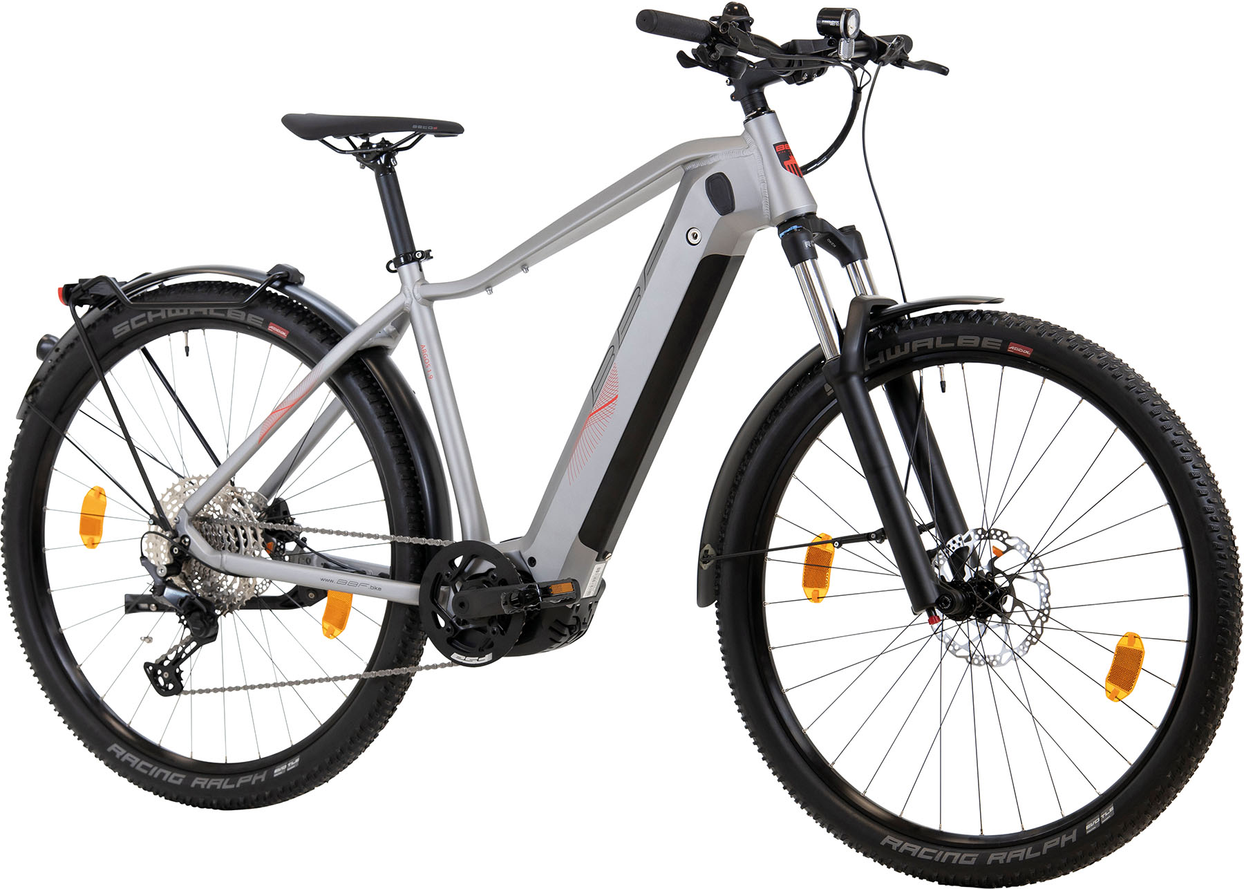 E-Bike MTB 29 BF4/eStreetrider1.7/Al/FGDi/De-12G/48grau-matt