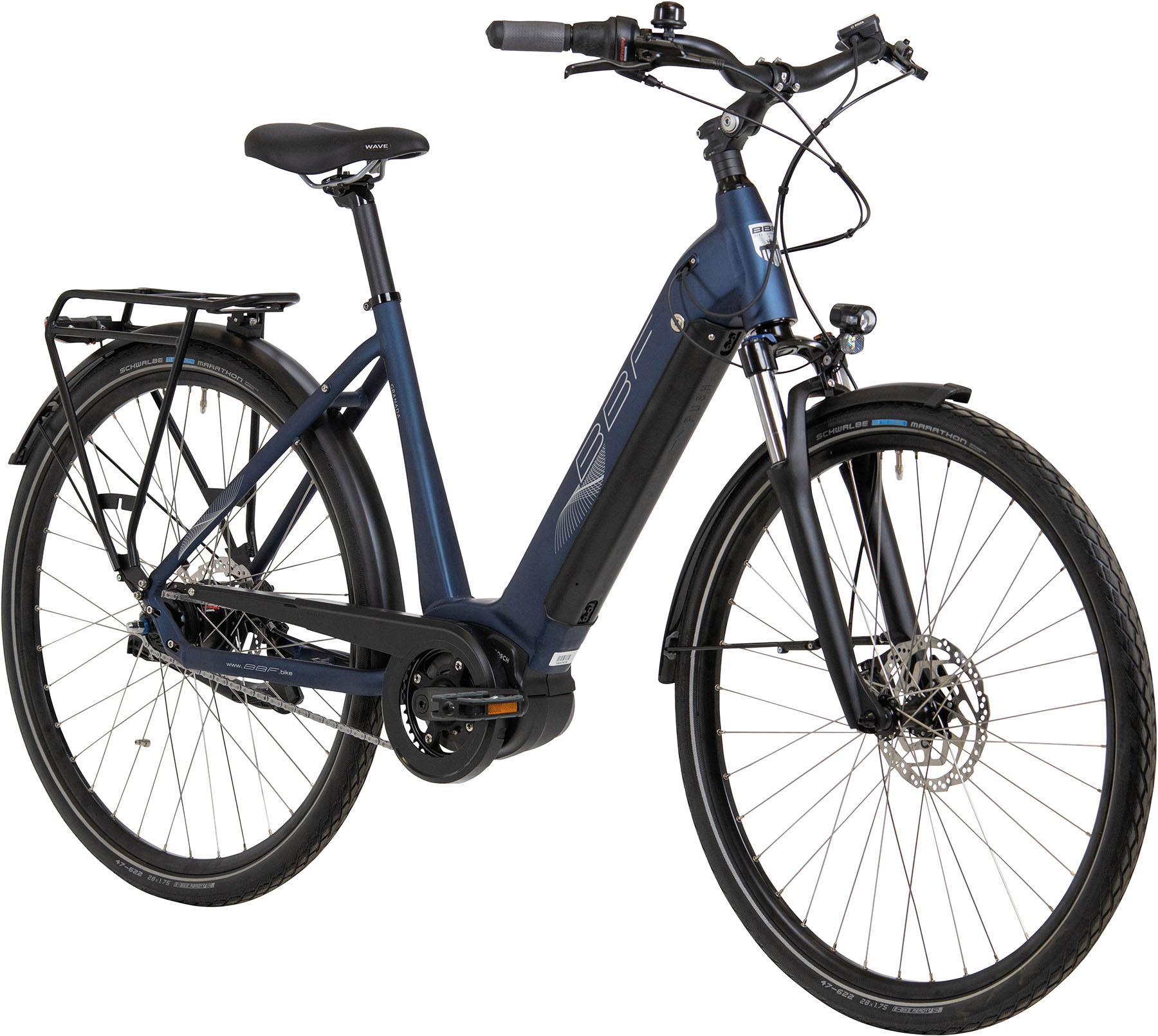 E-Bike D 28 BF7/Bato/AlW/FGDi/N8LL-Di/55dunkelblau-matt