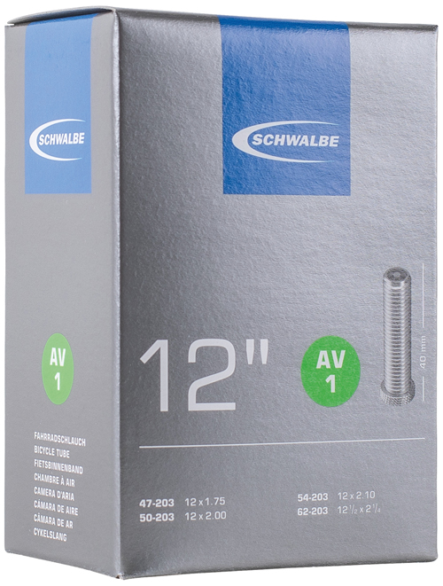 Schlauch 12x1.75-2.1 S AV1 40mm
