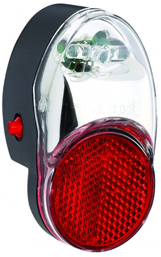 Rücklicht Batterie BÜ Blech Fire LED Fire