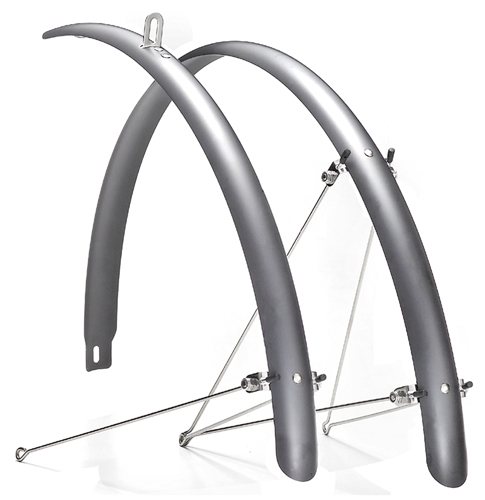 Schutzblech-Set 28" CP DirtFox 45mm Alu V-St.si-poliert