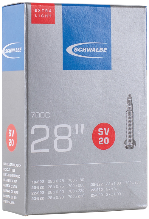 Schlauch 700x18-25C S SV20 40mm light