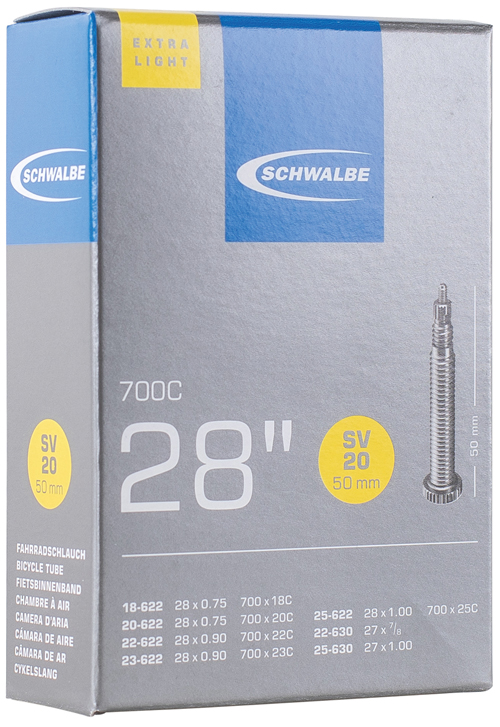 Schlauch 700x18-25C S SV20 50mm light